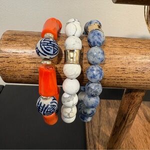 Colorful Beaded Bracelet Set